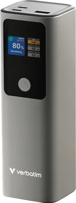 Obrázok produktu pre Verbatim 32269 Verbatim Charge´n´Go Power Bank 27000mAh 183W grey