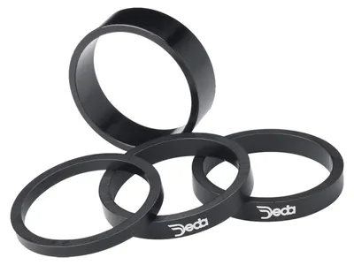 Image de Entretoise Deda Pour tube de direction 1 1/8 pouce 10 unités Noir 3 mm Noir 3 mm