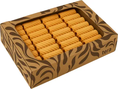 Zdjęcie produktu dla Tera Fruttini Ciastka Kruche z Nadzieniem Morelowym Słodka Przekąska 900g
