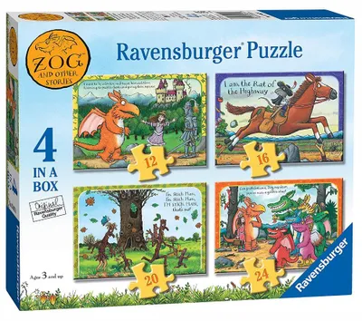 Produktbild von 4 in 1 Puzzle Box | Drache Zogg | Ravensburger | Kinder Puzzle