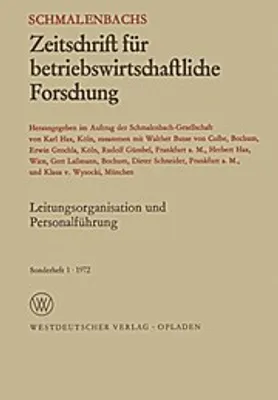 Immagine prodotto di Leitungsorganisation und Personalführung
