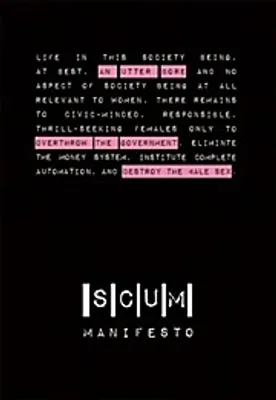 Immagine prodotto di Scum Manifesto