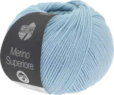 Produktbild von Lana Grossa Merino Superiore 024 Hellblau 50g