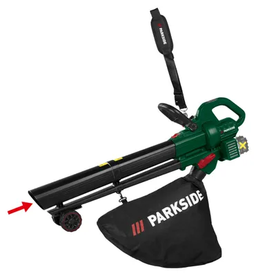 Produktbild von PARKSIDE® 40 V Akku-Laubsauger/-bläser »PALSB A1« ohne Akkus – ohne Ladegerät