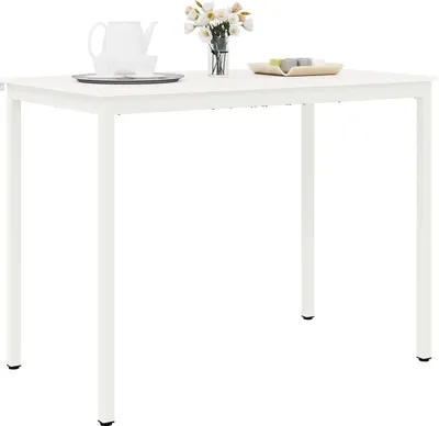 Immagine prodotto di SYFAX™ Tavolo da bar Bianco 110 x 55 x 105 cm Pino massello