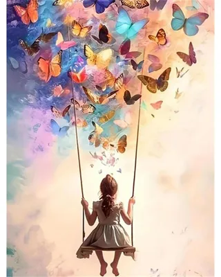 Immagine prodotto di Kit per dipingere per adulti, motivo mongolfiera, set creativo per il fai-da-te, decorazione per la casa