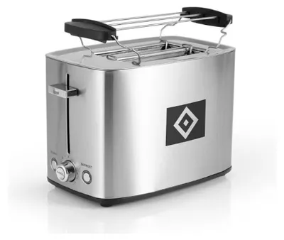 Produktbild von Hamburger SV HSV Toaster Edelstahl