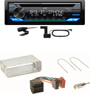 Produktbild von JVC KD-DB922BT Bluetooth DAB USB CD Einbauset für Citroen Berlingo bis 2007