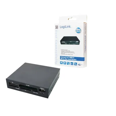 Produktbild von LogiLink CR0012 Intern (3,5") All-in-One Kartenleser