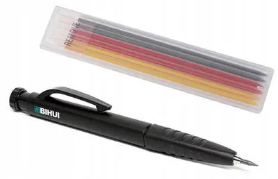 Produktbild von Bihui Druckbleistift Mit 6 Ersatzfedern - Tcm7
