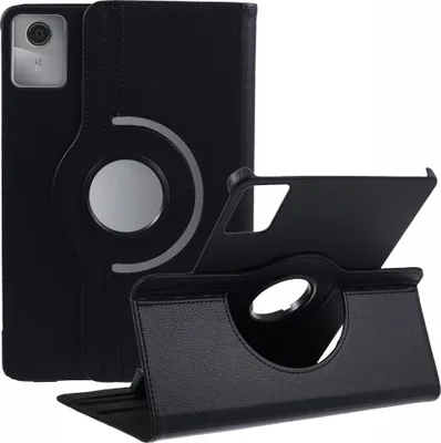 Produktbild von Lenovo Tab M11 Hülle - 360° Rotating Klapphülle - Schwarz