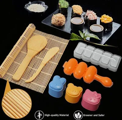 Produktbild von Asiatische Sushi Servierteile Holz
