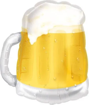 Immagine prodotto di Pallone in foil birra, 58 cm - Amscan
