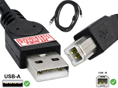 Produktbild von Drucker Scanner Anschluss USB Kabel komp. für CANON PIXMA TS3550i, TS9550 Serie