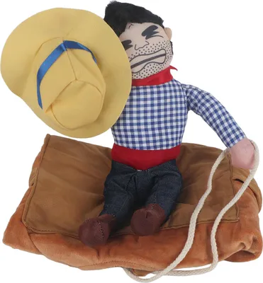 Immagine prodotto di Costume da cowboy per cani, costume da cavaliere divertente, abbigliamento cosplay (XL)