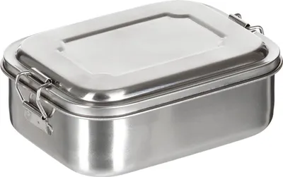 Immagine prodotto di FoxOutdoor Lunchbox, Edelstahl, circa 16 x 13 x 6,2 cm