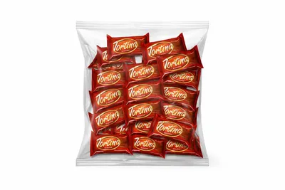 Produktbild von 96x Tortina Kuchenschnitte Kakao | Mini Kuchen einzeln verpackt | Schoko Snack Großpack Party Vorrat