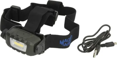 Immagine prodotto di Lampada Frontale 250 Lumen. Led Cob Alimentato A Batteria