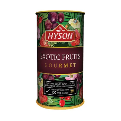 Produktbild von HYSON Exotic Fruits 100g (loser schwarzer Tee)