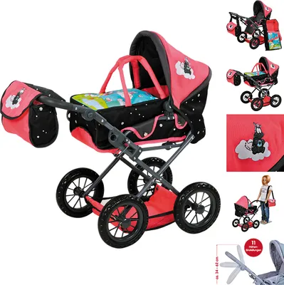 Produktbild von Theodor Carbon - Puppenwagen Ruby