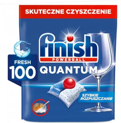 Produktbild von Finish Quantum Geschirrspültabs, 100 Stück