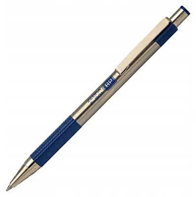 Productafbeelding van Zebra F301 automatische balpen, blauw, 0.7mm, roestvrij staal