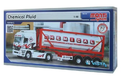 Obrázek produktu pro Stavebnice Monti System MS 60 Chemical Fluid Actros L-MB 1:48