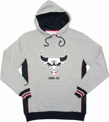 Produktbild von Mitchell & Ness Sweatshirts Pinnacle Heavyweight Fleece Nba Chicago Bulls, FPHD1040CBUYYPPPGYHT, Größe: 183