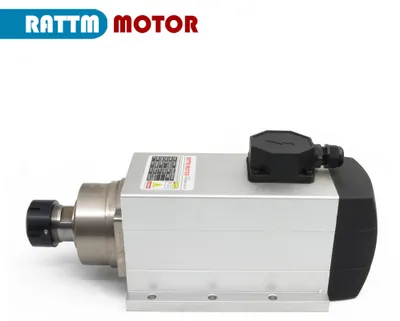 Productafbeelding van CNC Spilmotor Luchtgekoeld - 4,5 kW 380 V - Met VFD Omvormer en ER32 Spantang voor Houtbewerking