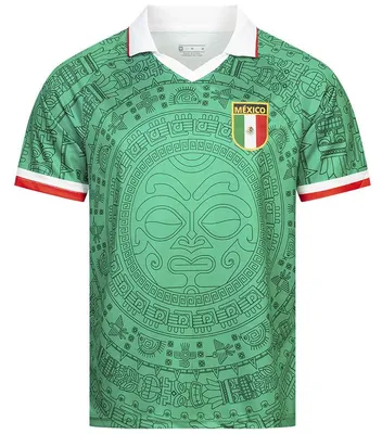 Produktbild von JELEX Herren Mexico Trikot Retro History green L