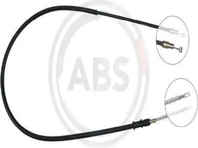 Produktbild von A.B.S. Handbremsseil Seilzug Feststellbremse für CHEVROLET NUBIRA Kombi Hinten Rechts K13448