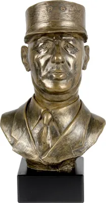 Immagine prodotto di Charles de Gaulle - Scultura in marmo, statuetta di personaggio famoso, decorazione per uffici, scuole e hotel del marchio Art-Dog