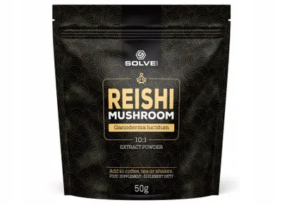 Produktbild von SolveLabs Reishi (Ganoderma Lucidum) 10:1 50g Pulver
