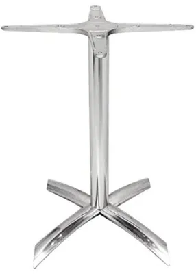 Produktbild von Famanu Tischgestell Klappbar Aluminium für Innen und Außen - 680(h) x 618(b) mm