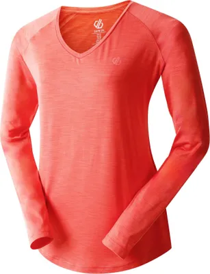 Productafbeelding van Dare2B Discernible T-shirt, lange mouw - Perzikbloemkleur