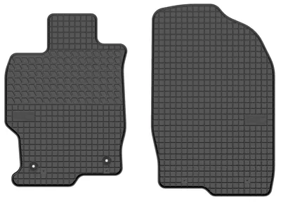 Zdjęcie produktu dla Dywaniki gumowe przednie do Mazda 6 II GH 2007-2014 (sedan/kombi/liftback) – 2 szt., czarne, dopasowane