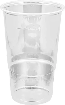 Produktbild von 800 Trinkbecher PP , klar-glatt, mit Eichstrich, transparent 300 ml, 08488