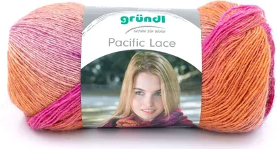 Produktbild von Gründl Wolle Pacific Lace 100 g hibiscus