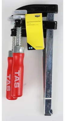 Produktbild von 5x BURI Paar Bastelschraubzwingen Set Feder Metall Leimklemme Klammern Arbeiten
