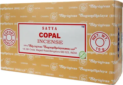 Produktbild von Satya Räucherstäbchen Copal 12x15g indische Duftmischung