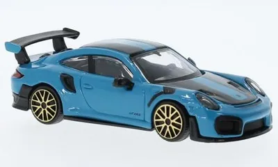 Produktbild von Bburago BBU18-30388BLUE - 1/43 - Porsche 911 GT2 RS blau - Neu