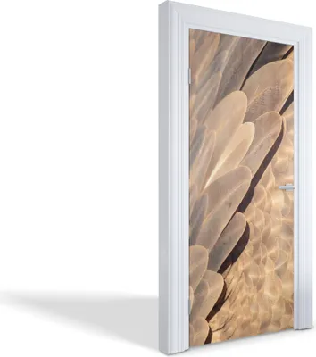 Produktbild von Selbstklebende Türfolien Kreativ Türtapeten Wandsticker - Vogelflügel - 95 x 205 cm