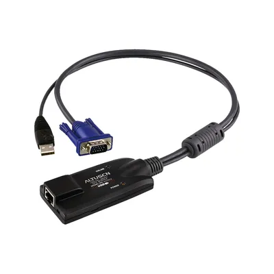 Produktbild von USB KVM Adapter KA7570 (schwarz/blau)