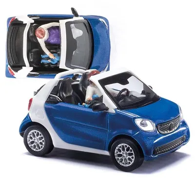 Produktbild von Busch  Smart Fortwo Cabrio, Figuren 50779
