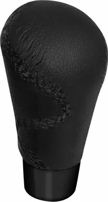 Produktbild von Schaltknauf Schaltknäufe Schaltknopf Schalthabel Schwarz Kuntsleder