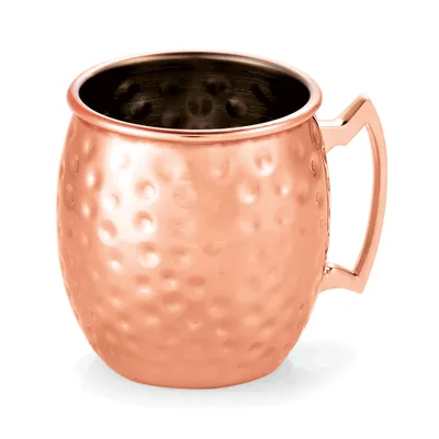 Image de Moscow Mule Gobelet, CNS, aspect cuivre, Ø 8,7 cm, martelé