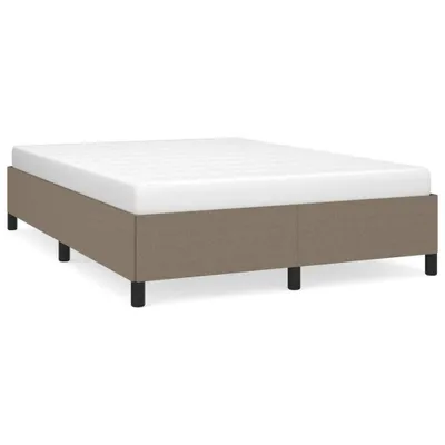 Immagine prodotto di vidaXL Struttura letto senza materasso Taupe 140x200 cm tessuto