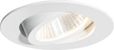 Produktbild von QAZQA Professional - Modern Bad I Badezimmer Einbau-Strahler weiß 6,8 cm inkl. LED 750 lm dimmbar IP65 - Gaius - Aluminium Rund - I (nicht austauschbare) LED