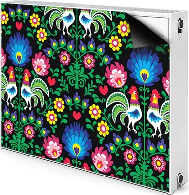 Produktbild von Magnet Verkleidung Abdeckung Heizkörperabdeckung Heizkörperabdeckung 90x60 cm  - Volkskunst