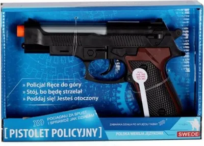 Obrázek produktu pro Policejní pistole s polským zvukovým modulem